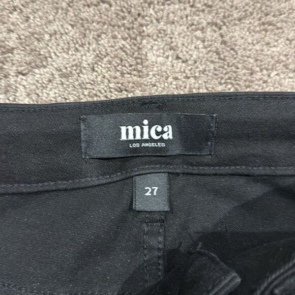Mica High Rise black skinny denim! Size 27 stretchy. Like new condition - Picture 5 of 10